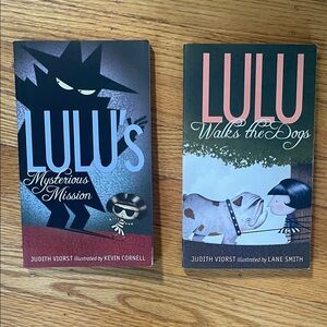 Lulu's Mysterious Mission and Lulu Walks the Dogs Books